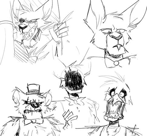 Fnaf sketches