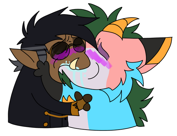 Sylvester(right) belongs to Mr.Mistake